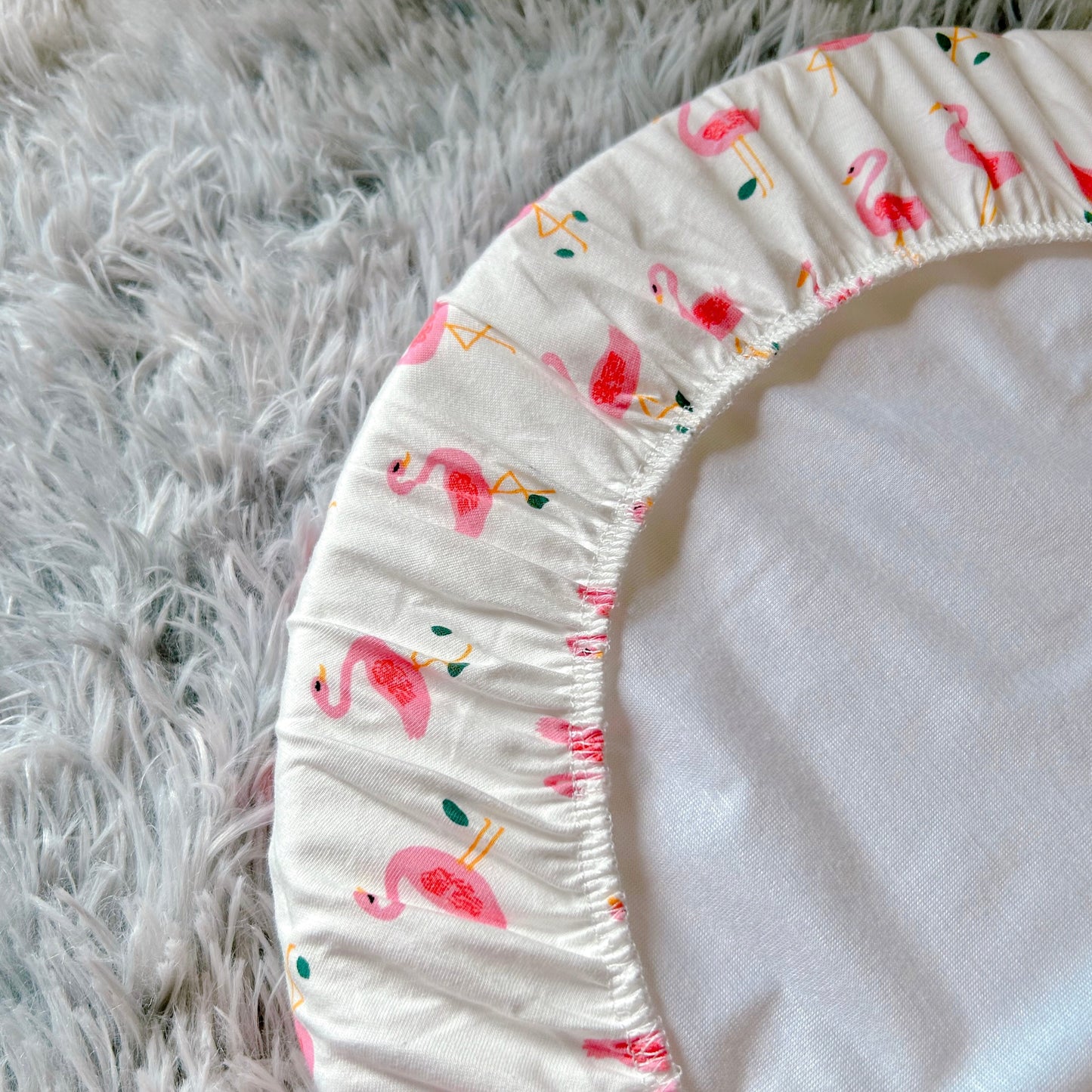 Moses Basket Foam Pad Cover, Bassinet Cover Sheets in 3-Pack Cute Prints
